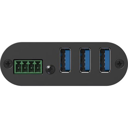 INOGENI Toggle Switch USB 3.0 para 2 Hosts Soporte 3 Dispositivos 12 VDC