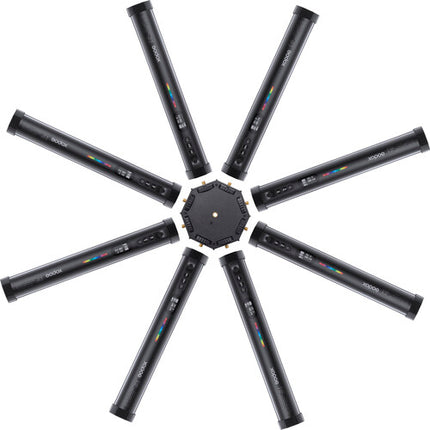 Godox TL30 Tubo LED RGB 1' 740 Lux Batería Recargable y Estuche