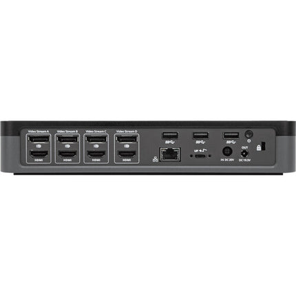 Targus USB-C Universal Quad 4K Docking Station Estación con 100W PD 4 Puertos DisplayPort HDMI