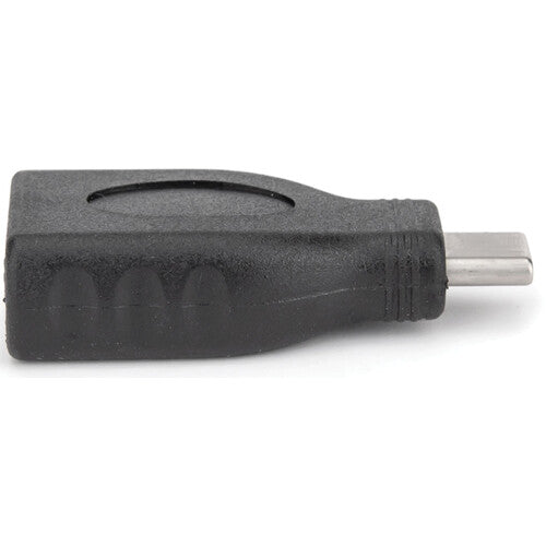 Rocstor Adaptador USB 2.0 Tipo C Macho a Tipo A Hembra Negro 480 Mb/s