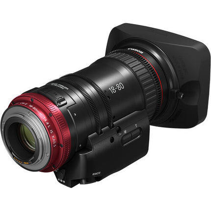 Canon COMPACT-SERVO 18-80mm T4.4 EF Lente Zoom Servo con Kit SS-41-IASD