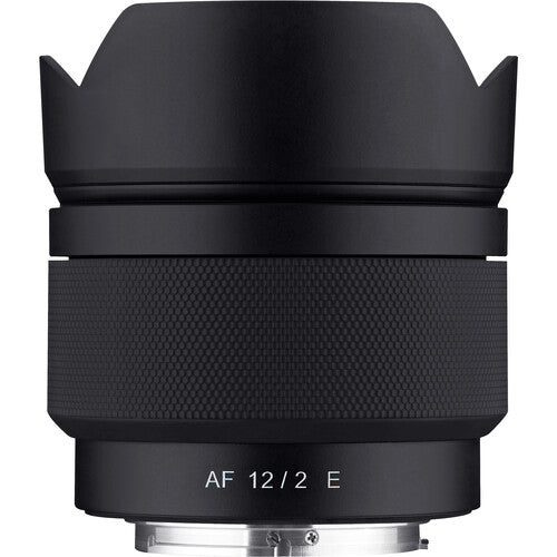 Samyang 12mm f2.0 objetivo angular ultra gran angular para Sony E-Mount con motor STM y enfoque mínimo de 7.48 pulgadas
