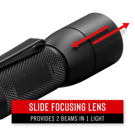 COAST HX5 Linterna Foco Ajustable 130 Lumens 3.8 Horas Vida útil AA
