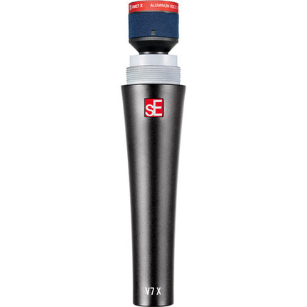 sE Electronics V7 X Micrófono Dinámico Supercardioide para Instrumentos con Clip y Funda