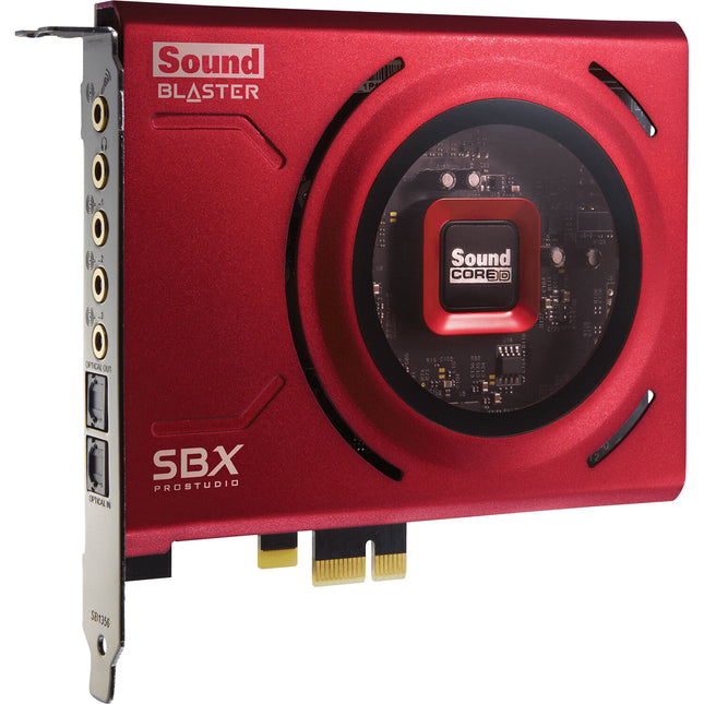 Creative Labs Sound Blaster Z SE Tarjeta de Sonido PCIe 24-bit 192kHz 5.1 canales