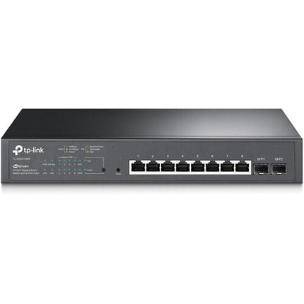 TP-Link Jetstream TL-SG2210MP Switch Gestionado 8 Puertos PoE+ 2 SFP 150W Rackmount