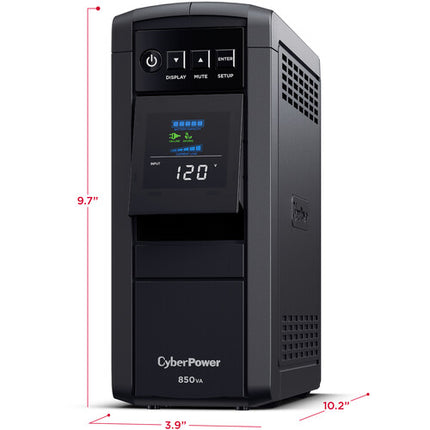 CyberPower CP850PFCLCD SAI con 510W 11 Minutos Autonomía y Cable USB