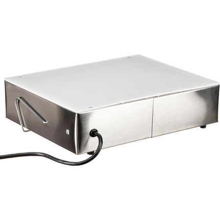Porta-Trace Gagne 1012-2 Caja de Luz LED Acero Inoxidable 10 x 12 Pulgadas 8 Módulos LED