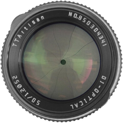 TTArtisan 50mm f/1.2 Lente para Leica L Montura L Manual 10 Lâminas