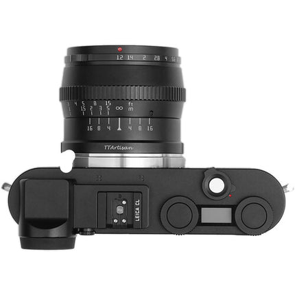 TTArtisan 50mm f/1.2 Lente para Leica L Montura L Manual 10 Lâminas