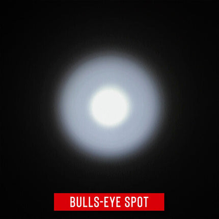 COAST PX20 Linterna LED con Foco Bull's-Eye 315 Lúmenes Luz Roja y Blanca