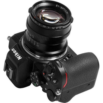 TTArtisan 50mm f/1.2 Lente para Nikon Z Z-Mount 75mm APS-C
