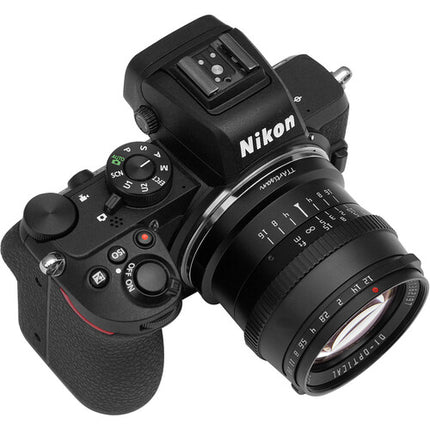 TTArtisan 50mm f/1.2 Lente para Nikon Z Z-Mount 75mm APS-C