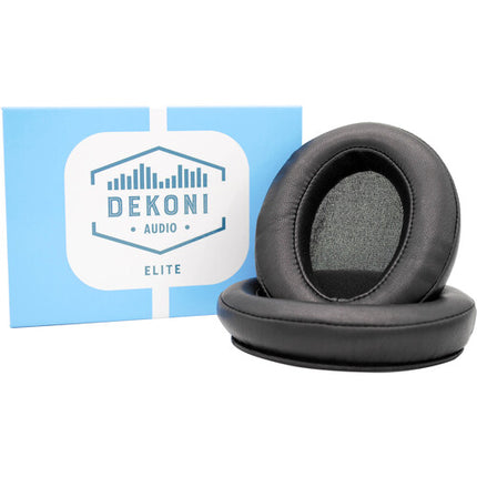 Dekoni Audio Choice Leather V2 Almohadillas de piel sintética con espuma de memoria para Sennheiser HD 598 599 PC37X PC38X