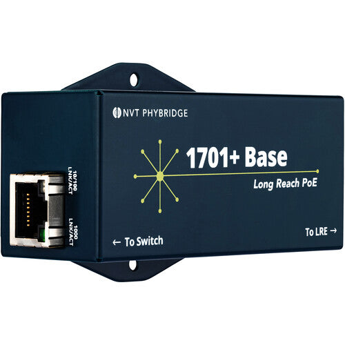 NVT Phybridge NV-EC1701PLS-BSE 1701+ Extensor de Base 8000 pies 420 Mb/s