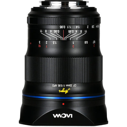 Venus Optics Laowa Argus 33mm f0.95 APO para Nikon Z APS-C 62mm filtro