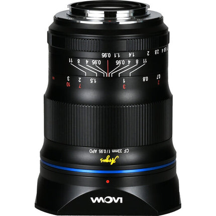 Venus Optics Laowa Argus 33mm f0.95 APO para Nikon Z APS-C 62mm filtro