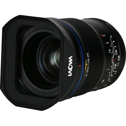 Venus Optics Laowa Argus 33mm f0.95 APO para Nikon Z APS-C 62mm filtro