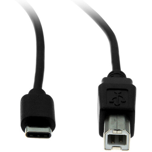 Rocstor Cable USB Type-C a USB Type-B Macho 3 Pies Negro
