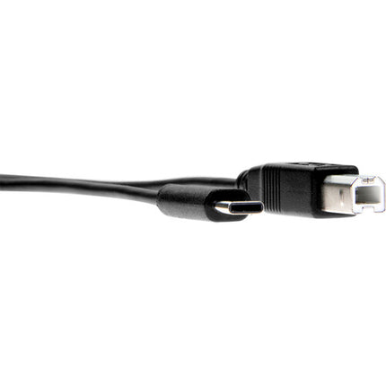 Rocstor Cable USB Type-C a USB Type-B Macho 3 Pies Negro