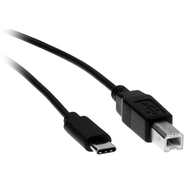 Rocstor Cable USB Type-C a USB Type-B Macho 3 Pies Negro
