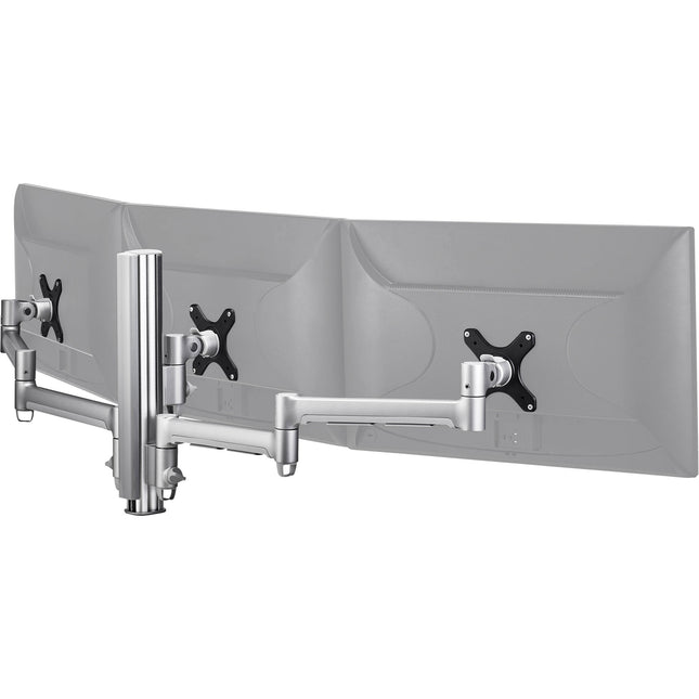 Atdec AWMS-3-13714 Soporte para Tres Monitores 24" Plata con Gestión de Cables
