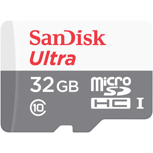 SanDisk 32GB Ultra microSDHC UHS-I Clase 10 100 MB/s con adaptador SD
