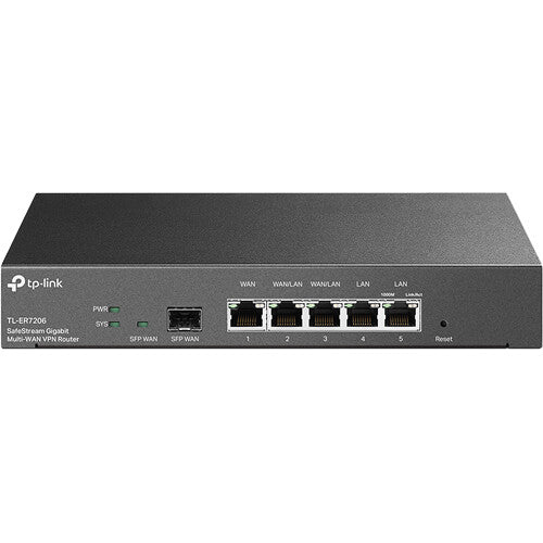 TP-Link ER7206 Omada Router VPN Gigabit 291.6 Mb/s 150000 Sesiones Concurrentes