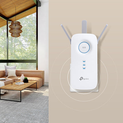 TP-Link RE550 AC1900 Extensor de Red Wi-Fi Mesh Dual Band 1900 Mb/s Gigabit