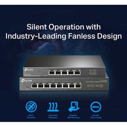 TP-Link TL-SG105-M2 Switch No Gestionado 5 Puertos 2.5G 25Gbps Capacidad