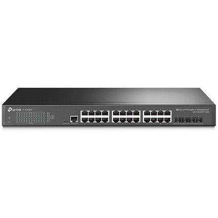 TP-Link JetStream Switch Gestionado L2+ 24 Puertos Gigabit 4 SFP+ 128 Gb/s