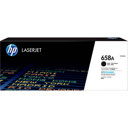 Tóner Original HP 658A Negro para Impresoras LaserJet Enterprise M751n y M751dn
