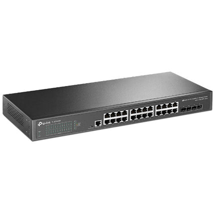 TP-Link JetStream Switch Gestionado L2+ 24 Puertos Gigabit 4 SFP+ 128 Gb/s