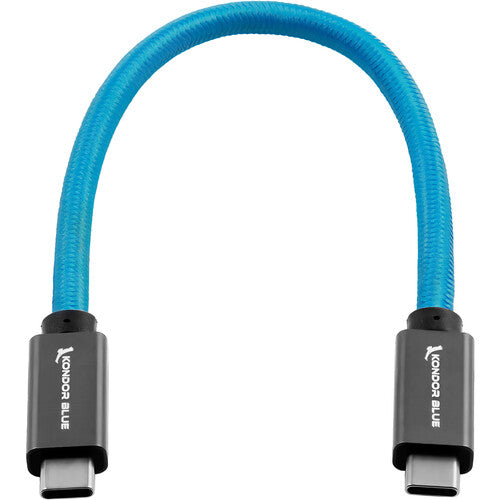 Kondor Blue Cable USB-C 3.1 Gen 2 8.5'' 10 Gb/s 100W Thunderbolt 3