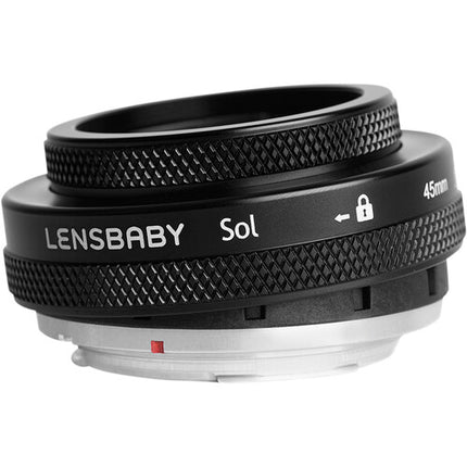 Lensbaby Sol 45mm f/3.5 Objetivo para Canon RF con enfoque manual y apertura fija f/3.5