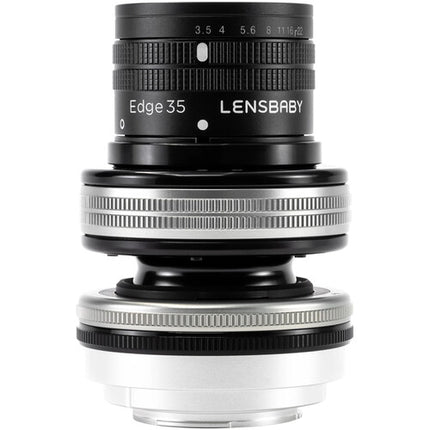 Lensbaby Composer Pro II con óptica Edge 35 para Nikon F F-Mount f3.5-f22 7 pulgadas enfoque mínimo