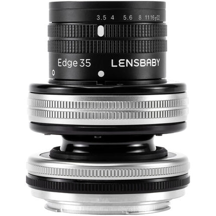 Lensbaby Composer Pro II con óptica Edge 35 para Nikon F F-Mount f3.5-f22 7 pulgadas enfoque mínimo