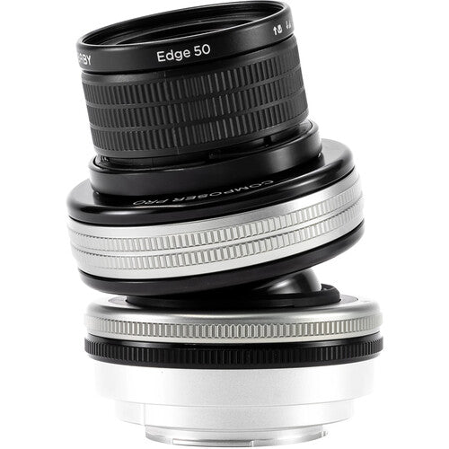 Lensbaby Composer Pro II con óptica Edge 50 para Sony E montura full-frame f3.2-22 distancia mínima 20 cm