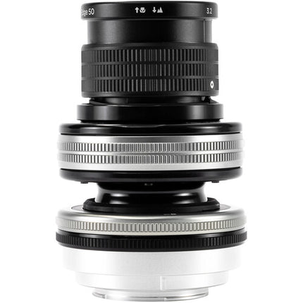 Lensbaby Composer Pro II con óptica Edge 50 para Sony E montura full-frame f3.2-22 distancia mínima 20 cm