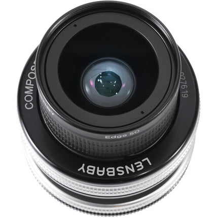 Lensbaby Composer Pro II con óptica Edge 50 para Sony E montura full-frame f3.2-22 distancia mínima 20 cm