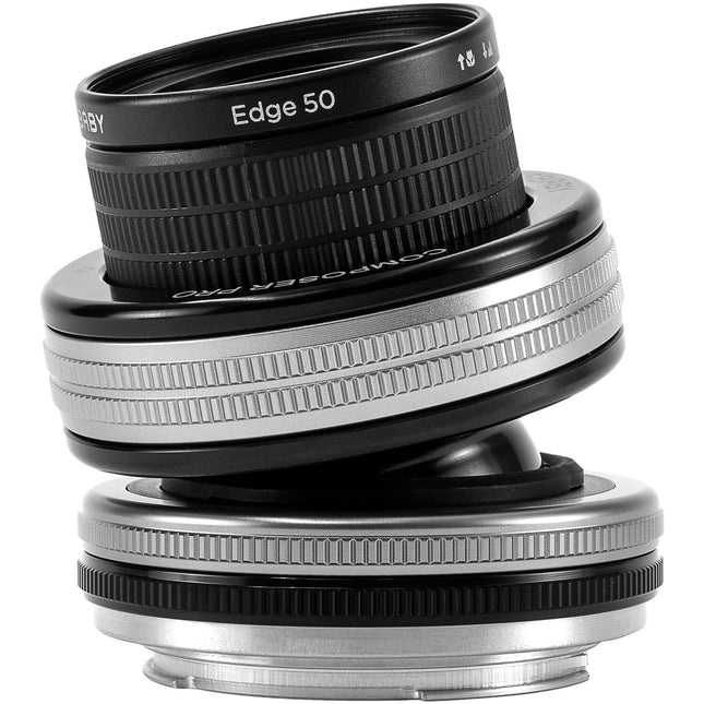Lensbaby Composer Pro II con óptica Edge 50 para Sony E montura full-frame f3.2-22 distancia mínima 20 cm
