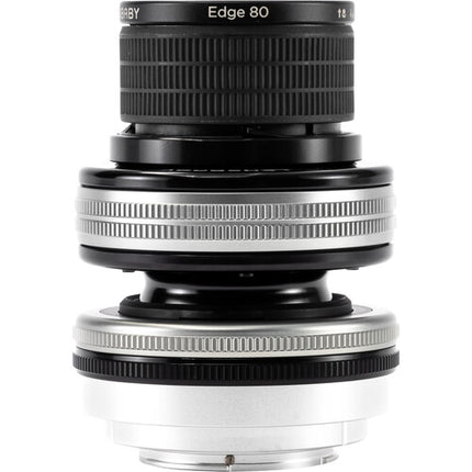Lensbaby Composer Pro II con óptica Edge 80 para Canon RF f2.8-22 cuerpo metálico