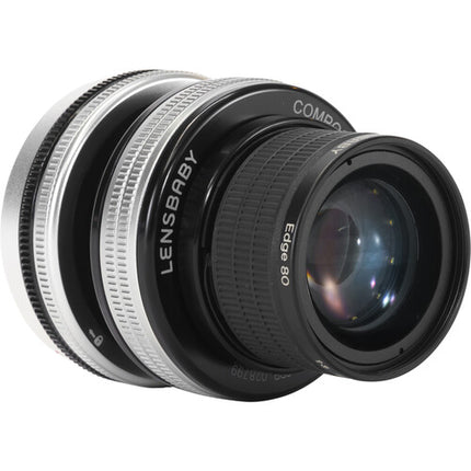 Lensbaby Composer Pro II con óptica Edge 80 para Canon RF f2.8-22 cuerpo metálico