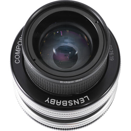 Lensbaby Composer Pro II con óptica Edge 80 para Canon RF f2.8-22 cuerpo metálico