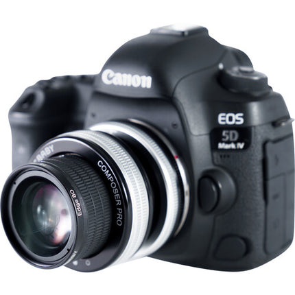 Lensbaby Composer Pro II con óptica Edge 80 para Canon RF f2.8-22 cuerpo metálico
