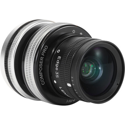Lensbaby Composer Pro II con Sweet 35 Óptica Montura ARRI PL F2.5-F22 Full Frame