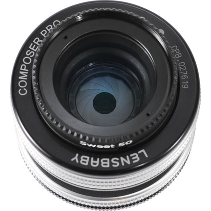 Lensbaby Composer Pro II con Sweet 50 Óptica para Canon RF Montura RF f2.5-22