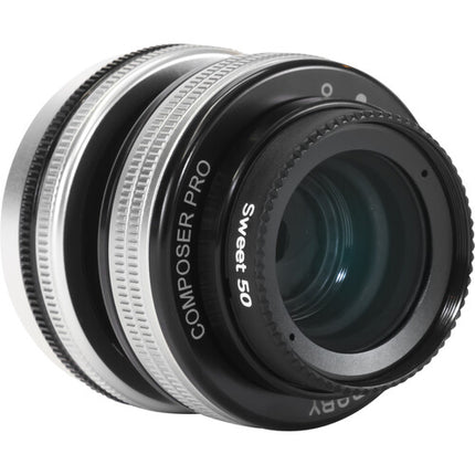 Lensbaby Composer Pro II con Sweet 50 Óptica para Fuji X Montura Fuji APS-C f2.5 a f22