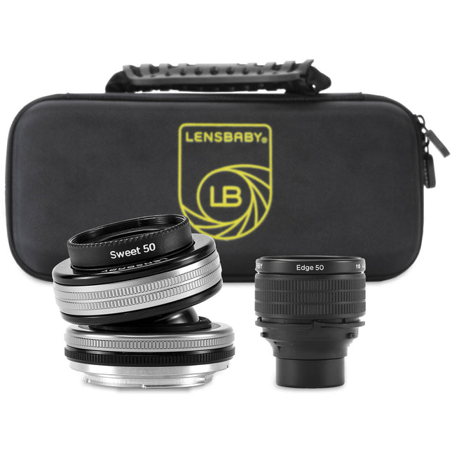 Lensbaby Optic Swap Intro Colección para Sony E con Composer Pro II y Sweet 50 Optic