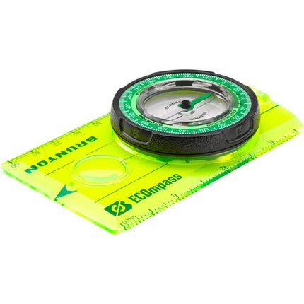 Brunton 8010 Eco Brújula con Aguja Global 20° y Regla Integrada